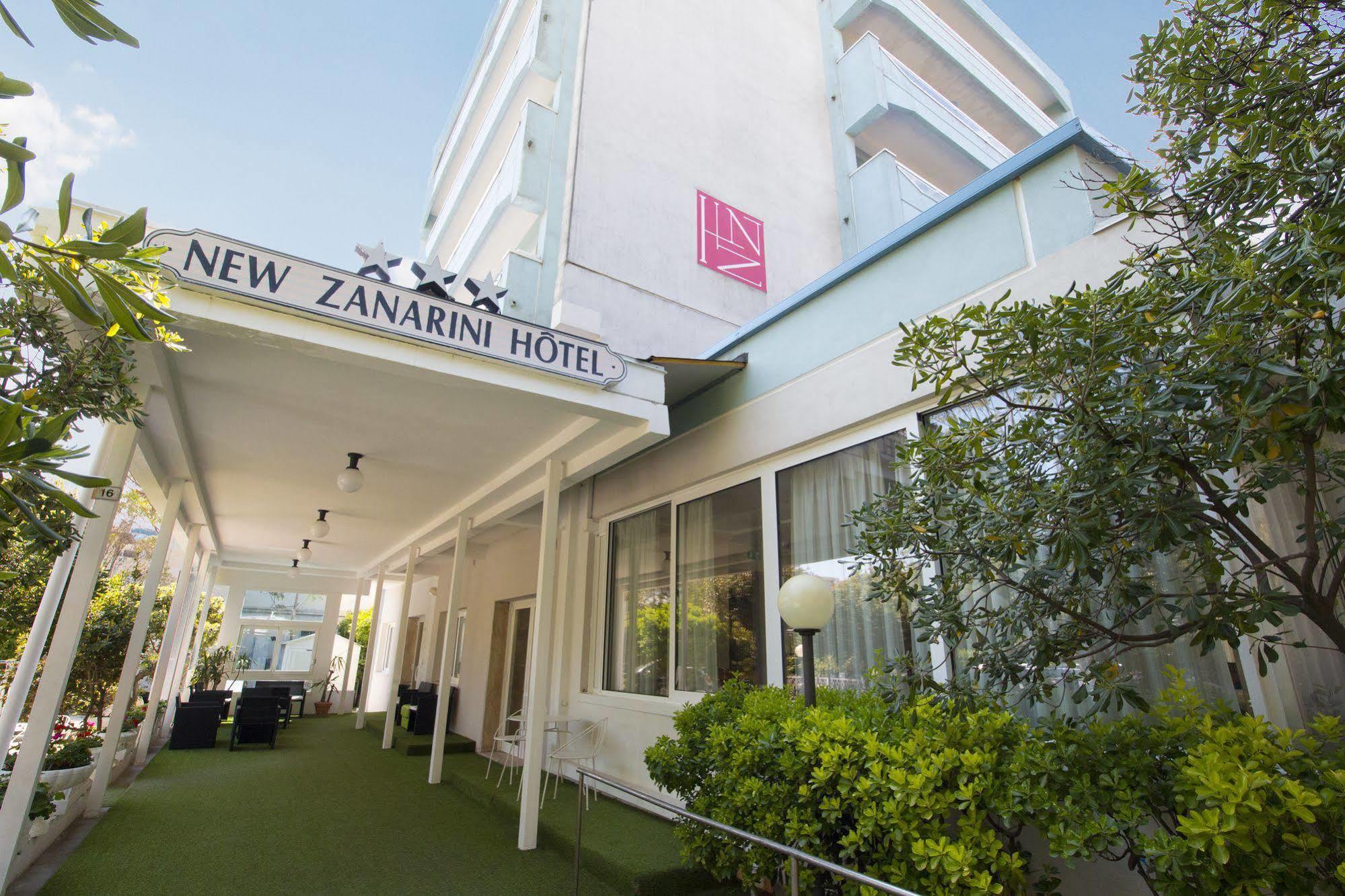 Hotel Zanarini In Centro A Riccione Bagian luar foto